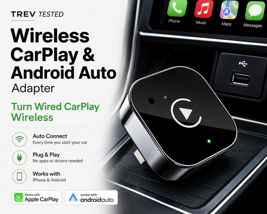 Wireless CarPlay & Android Auto Adapter | Auto Connect in 10 Seconds